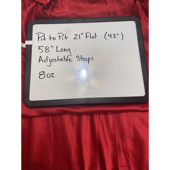 VTG Cabernet Red Satin Full Maxi Slip Dress Night Gown SZ 1X - Picture 7 of 7